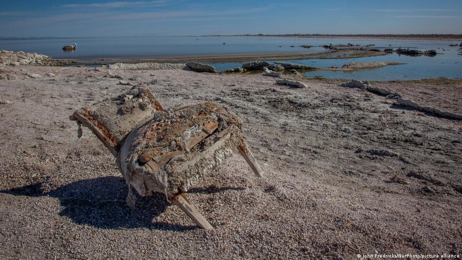 California's Salton Sea: A Shrinking Lake and Its Health Implications