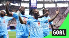 DR Congo Takes Surprising Early Lead Against England in World Cup Match