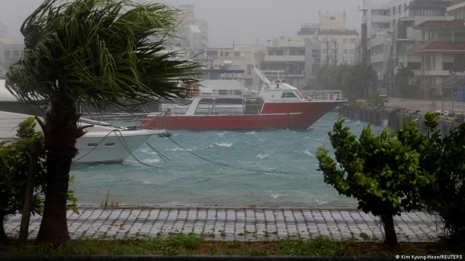 Typhoon Bavi Leaves Trail of Destruction Across East Asia, China Prepares for Impact